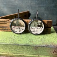 Large Dot Earrings