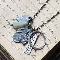 Derelict + Amazonite Pendant