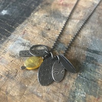Derelict + Yellow Opal Pendant