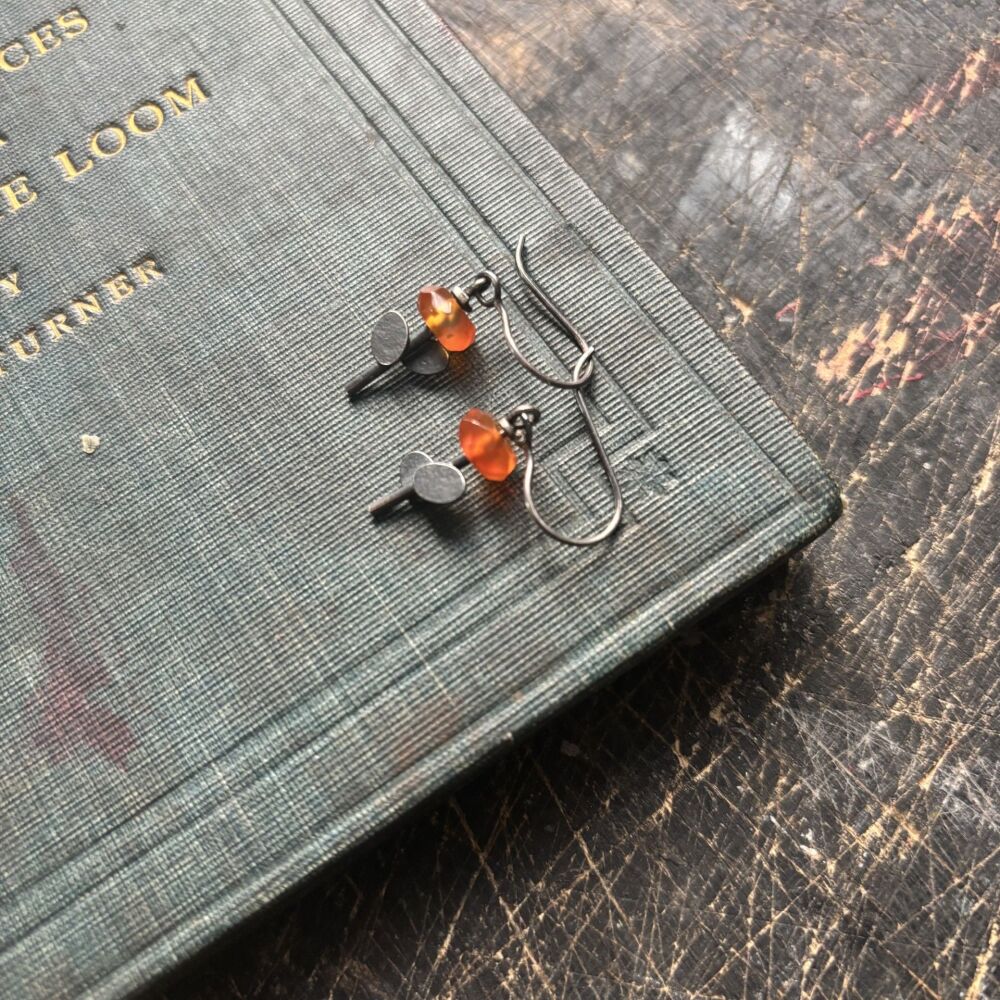 Stick, Ovals + Stones Earrings