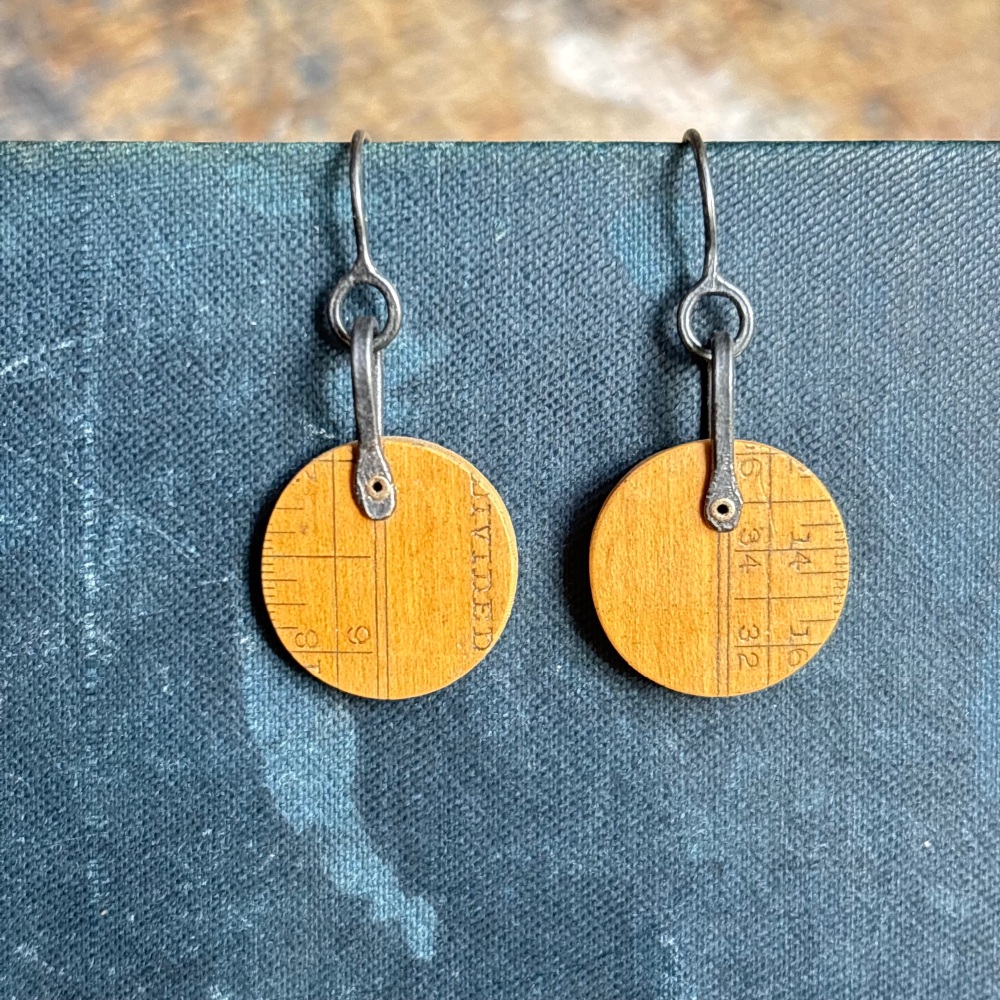 Circle Ruler Earrings