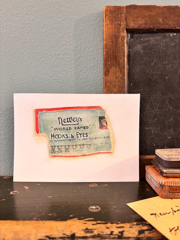 &lsquo;World famed&rsquo; hooks and eyes card