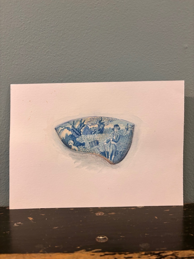 Broken bowl piece 3 (of 3)