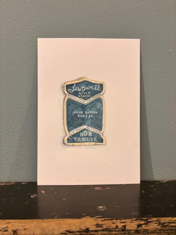 Lewswell card without wool