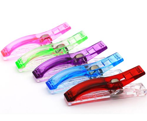10 JUMBO WONDER CLIPS - reduced from £3.10, nice quality