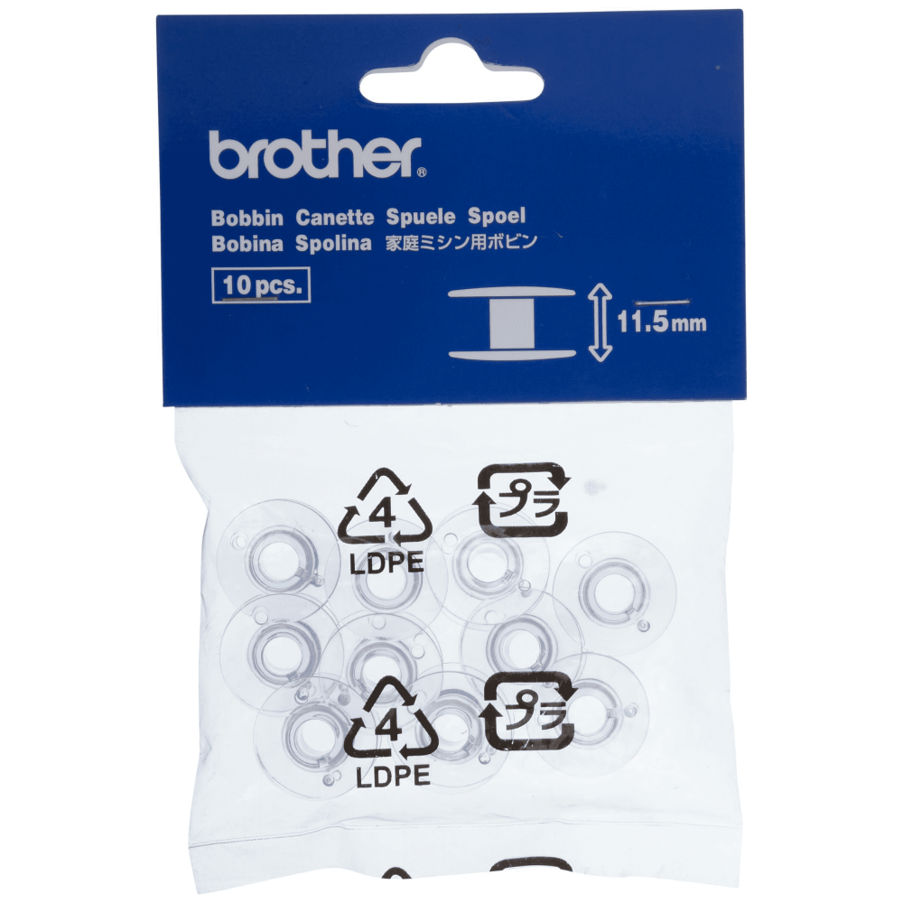 <!-- 005--> Genuine Brother bobbins, pack of 10 size A , coming soon