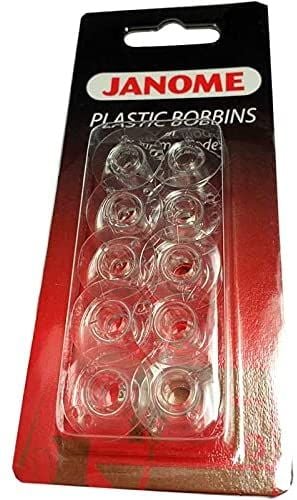  Genuine Janome bobbins, pack of 10 size A 