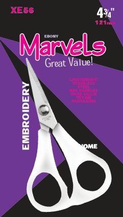  new Janome  Marvels 4.75" embroidery scissors