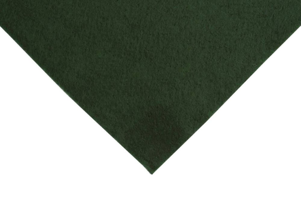 HOLLY GREEN FELT , 90CM wide sold by the metre, 