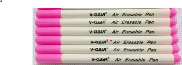 <!-- 008-->1 Pen: ADGAR CHACO pink AIR erasable in 1-7 days