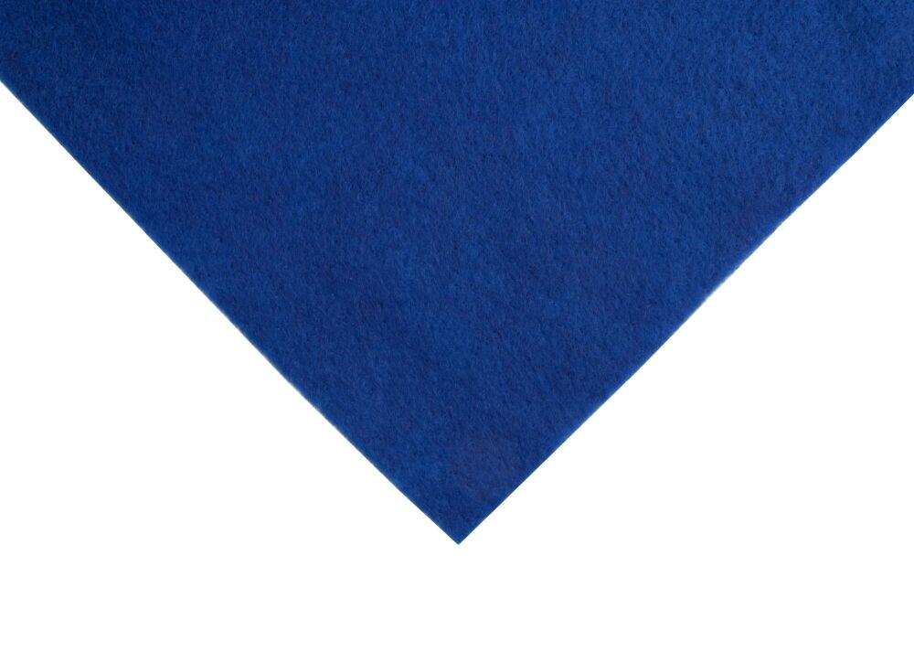  ROYAL BLUE FELT , 23cmX 30cm, price per sheet
