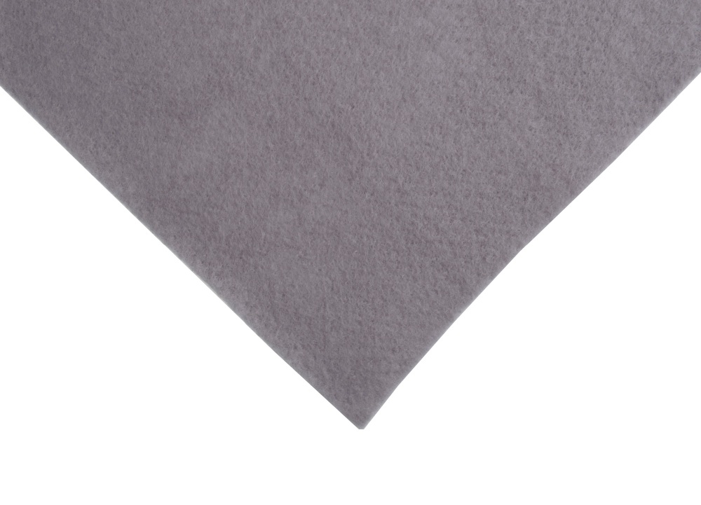  GREY FELT 23cmX 30cm, price per sheet