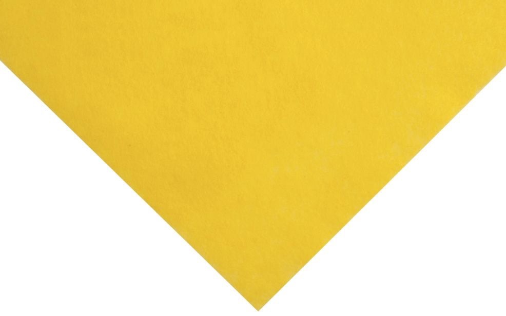  YELLOW FELT , 1M X 90cm