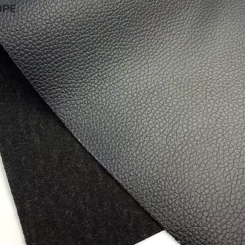  FAUX LEATHER , beautifully soft, great for sewing and embroidery 006 black