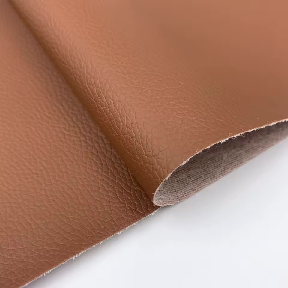  FAUX LEATHER , beautifully soft, great for sewing and embroidery 008 lt brown