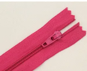 30CM CERISE PINK #3 CLOSED END NYLON ZIP