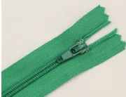 30CM GREEN #3 CLOSED END NYLON ZIP