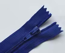 30CM DEEP BLUE #3 closed end nylon zip