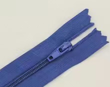 30CM NAVY BLUE #3 closed end nylon zip