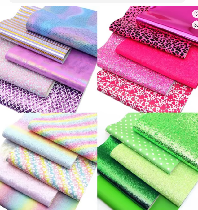 <!-- 004 --> 5pcs set faux leather