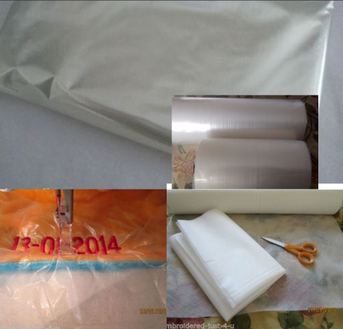 Soluble stabilisers - all weights inc Solvy Fabric