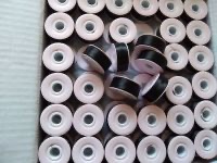  2 BOXES OF 144 PREWOUND SIZE L BLACK CARDBOARD -SIDED prewound bobbins SAVE £10BLACK