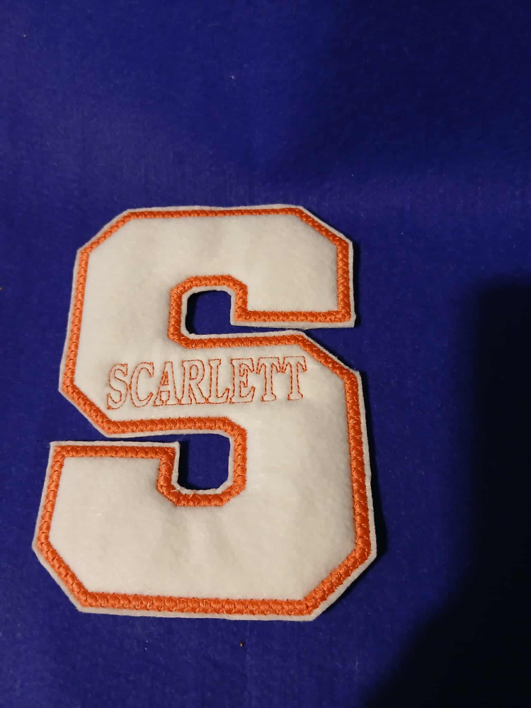 In The Hoop A-Z Uppercase Padded Alphabet Digital Download Machine Embroidery Design File 5x7 Hoop