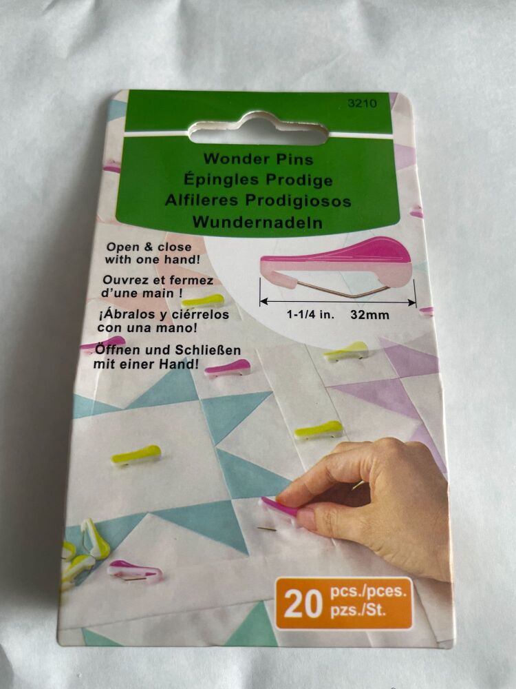 New Product Wonder Pins pack 20 mixed yellow and pink