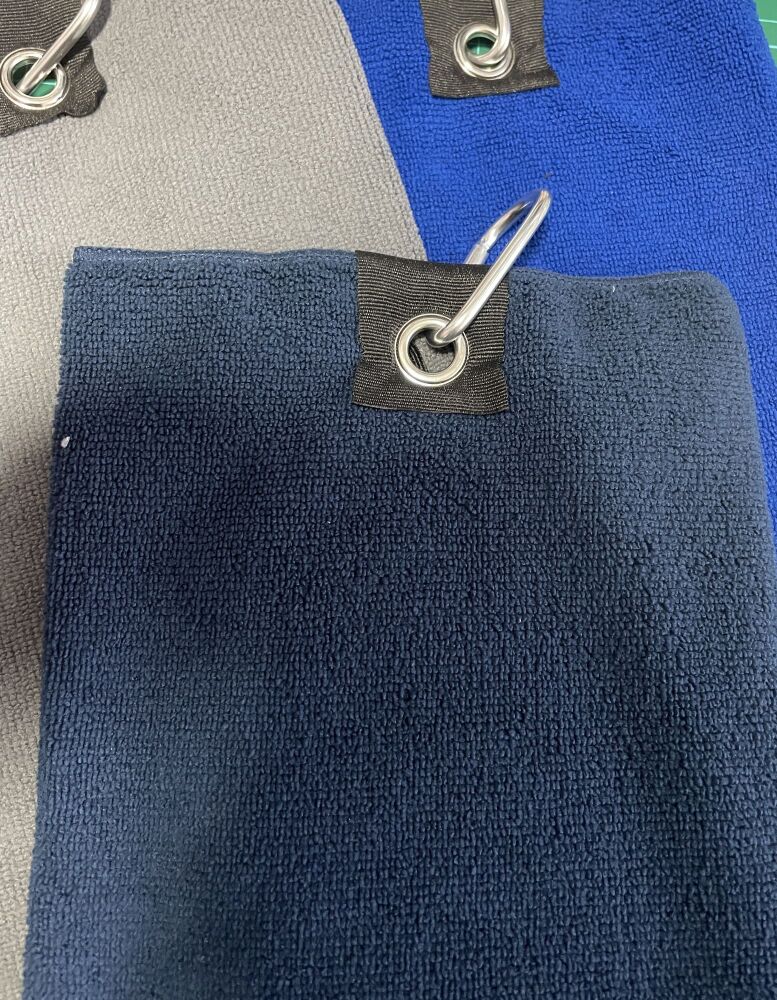 LARGE TRI FOLD GOLF TOWEL NAVY 001
