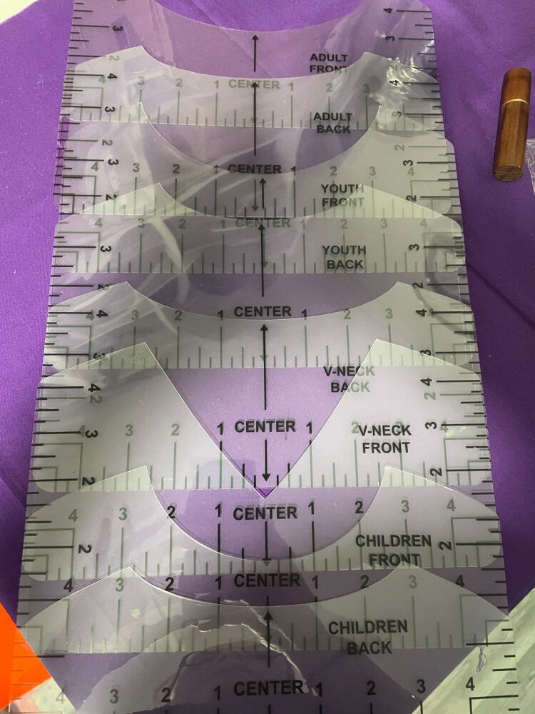 Placement Guides set of 8