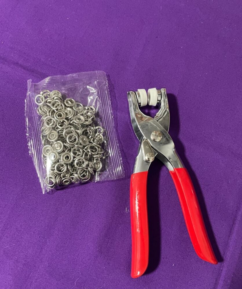 1pc Metal Pliers (including 50pcs Snaps)