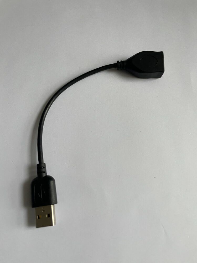  USB short 6inch / 15cm  extender , prolong the life of the machines USB socket, UK approved