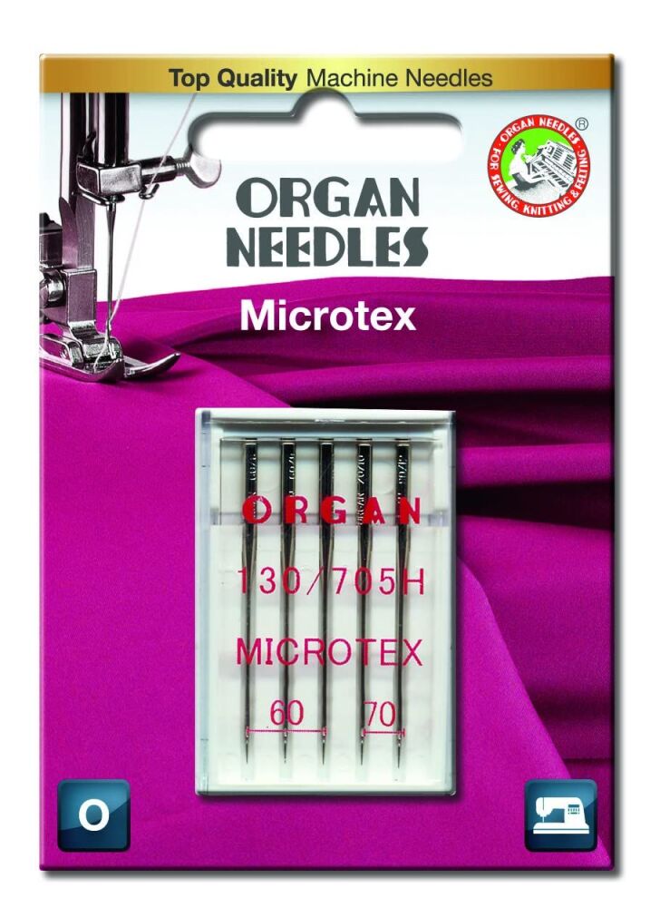 Organ MICROTEX Mix Pack 3 x 60/8 and 2 x70/10 Plastic packs