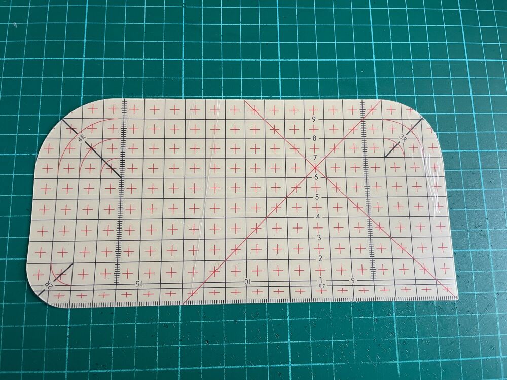 New Product 1 Pack Heat Resistant Ruler, High Temperature Ironing Ruler,