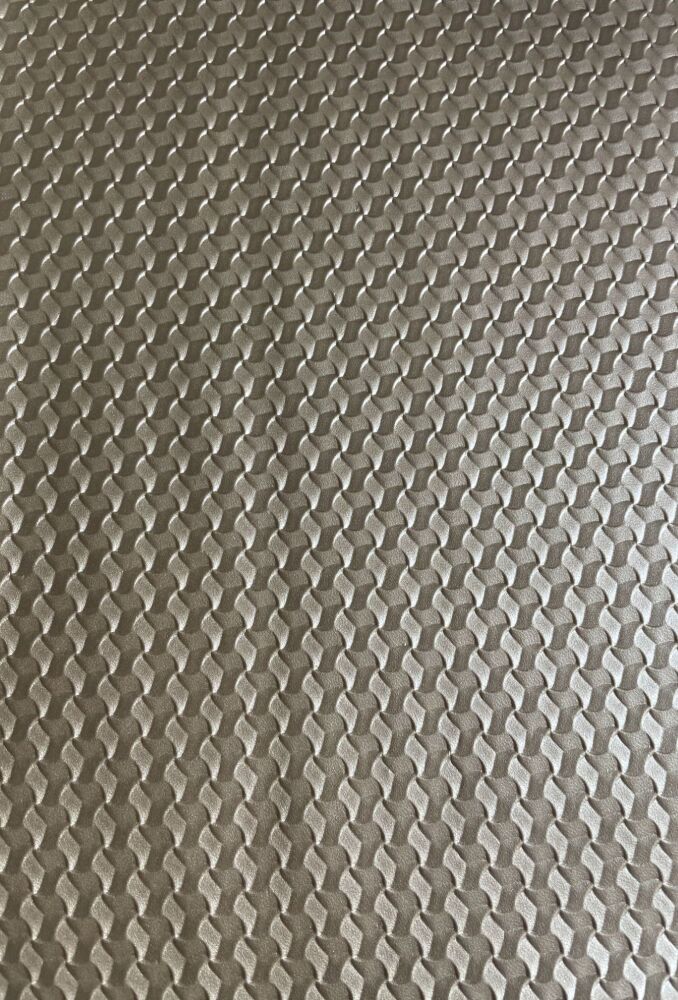 Gold Weave Faux Leather/Vinyl A4 Size