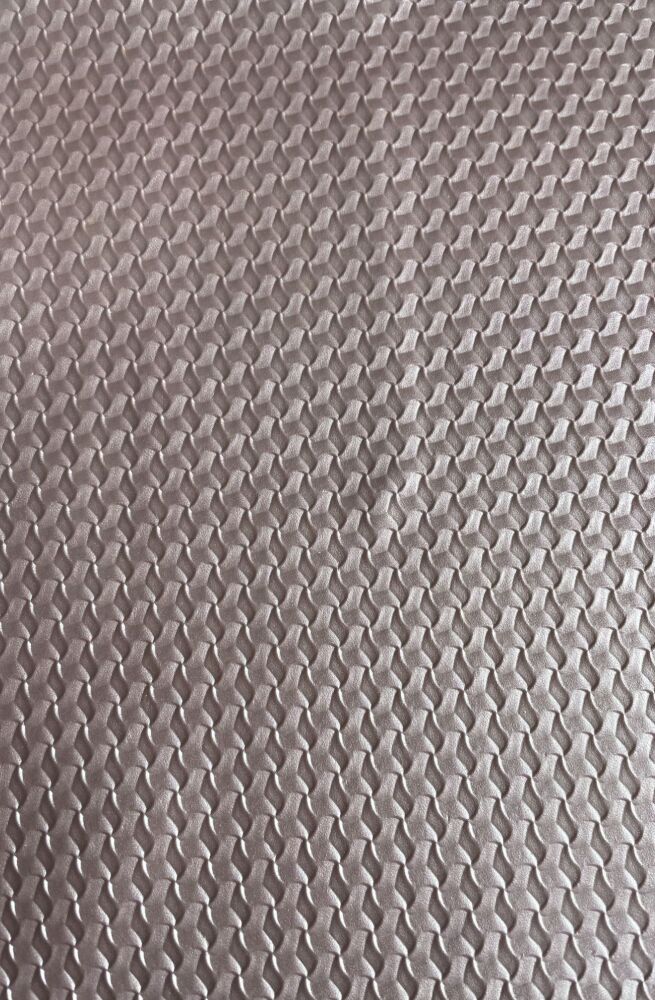 Pink Weave Faux Leather/Vinyl A4 Size