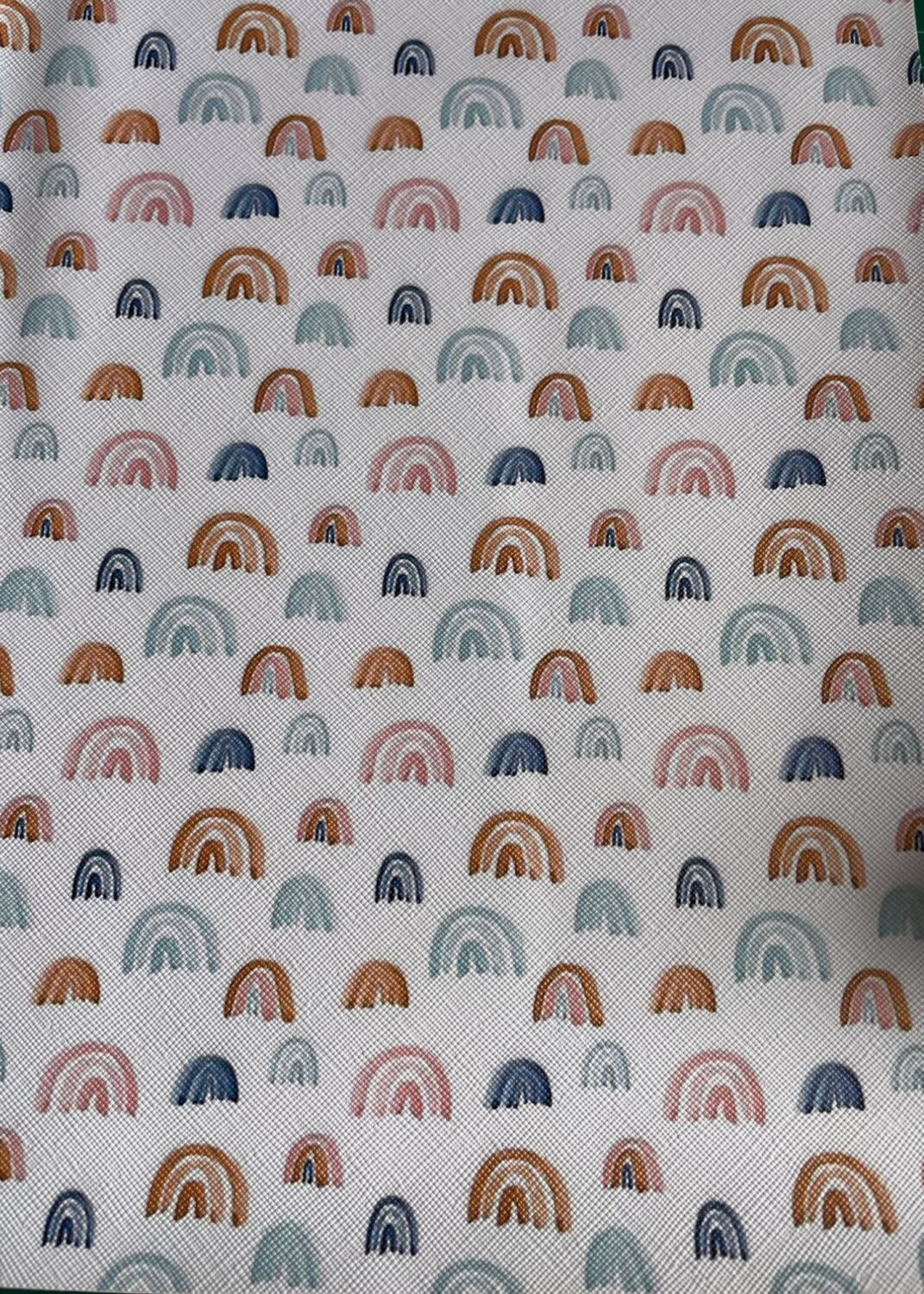 Rainbows Faux Leather/Vinyl A4 Size