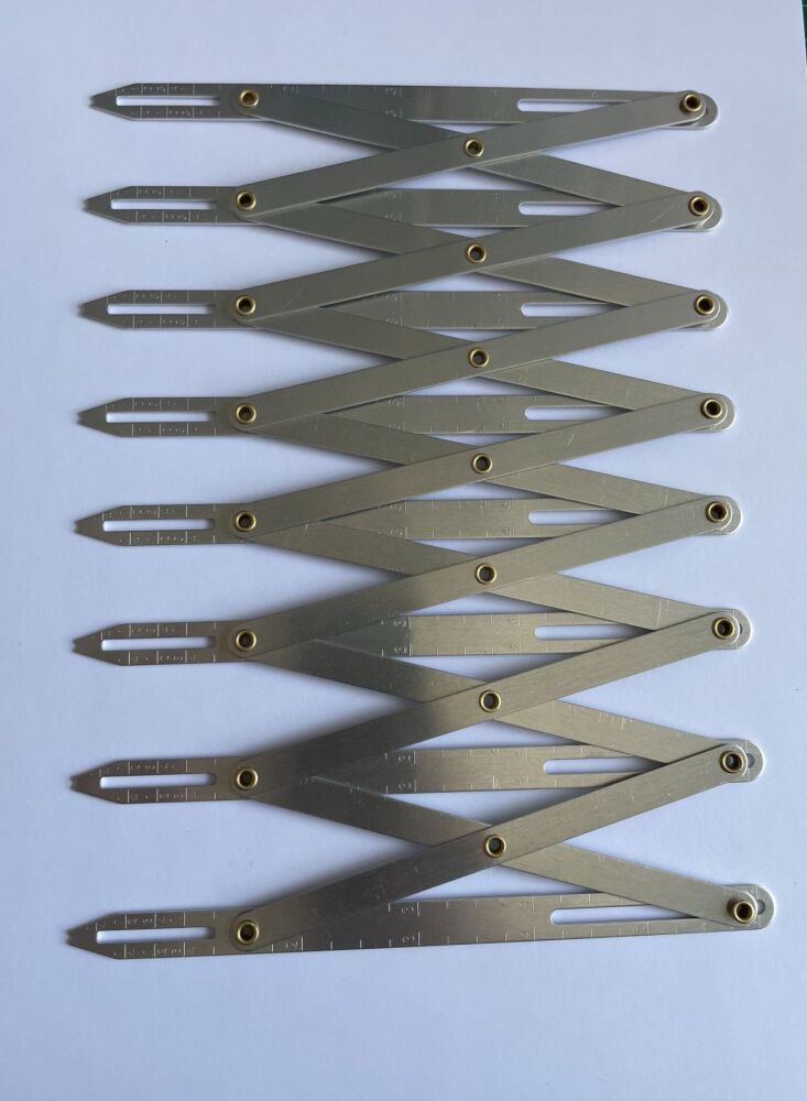 New Product Aluminium 8 Heads Gauge For Button Placement