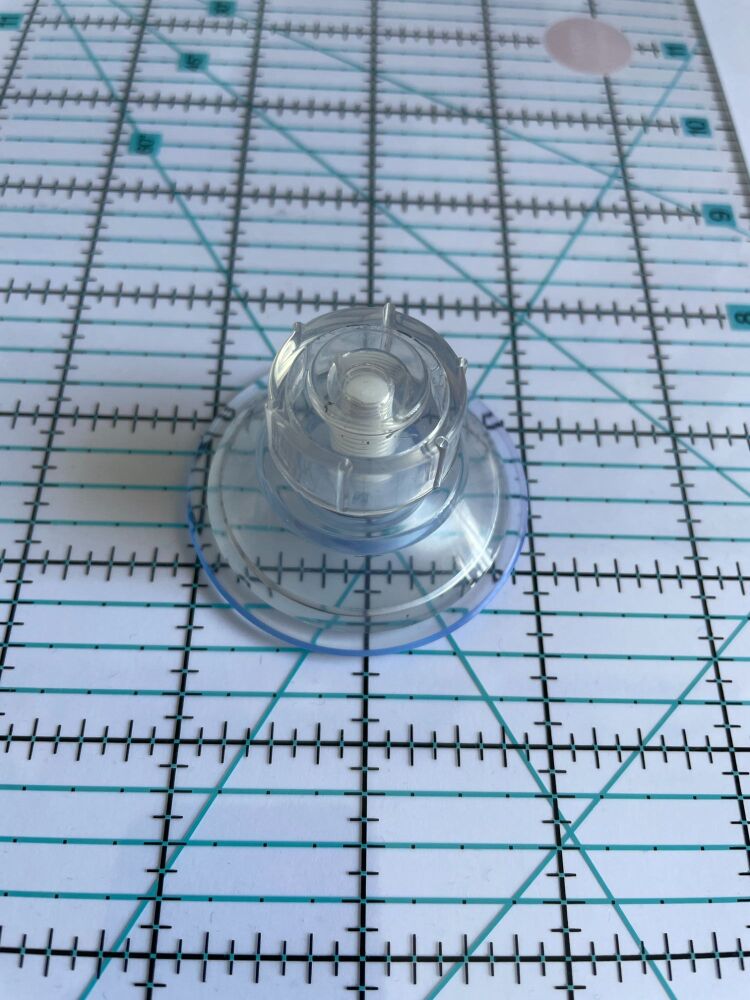New Product Set of 1 Suction Cup That Fix To Your  Patchwork Rulers, Guides Etc, Ruler Not Included