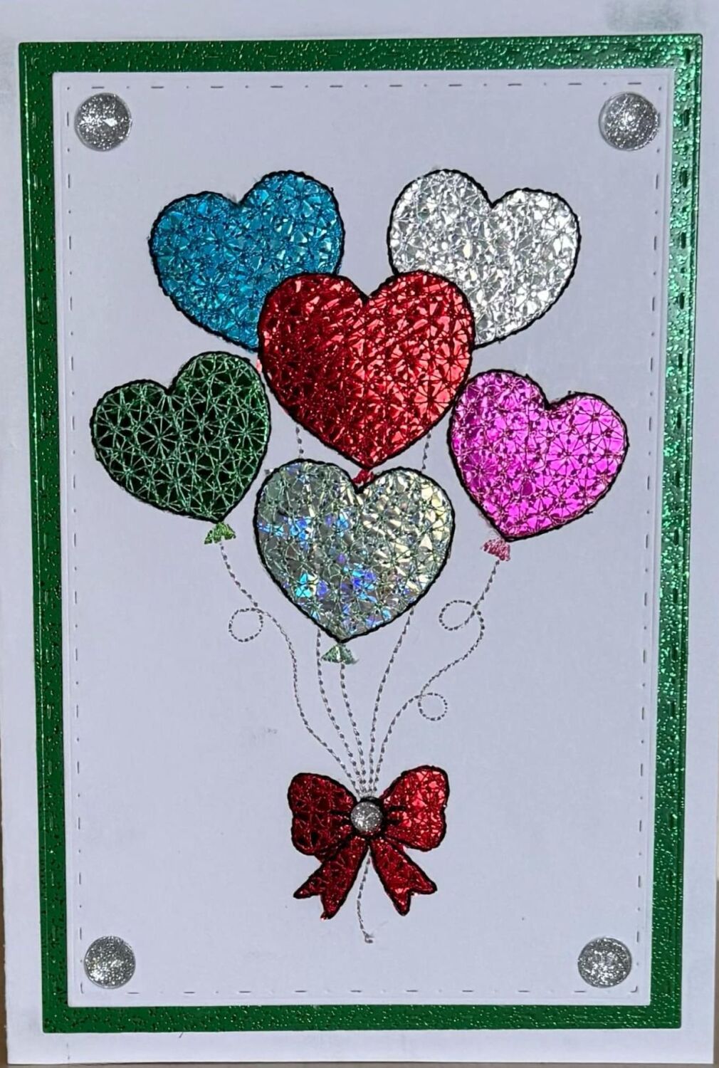 In The Hoop Foil Balloons Digital Download Machine Embroidery Design File 5