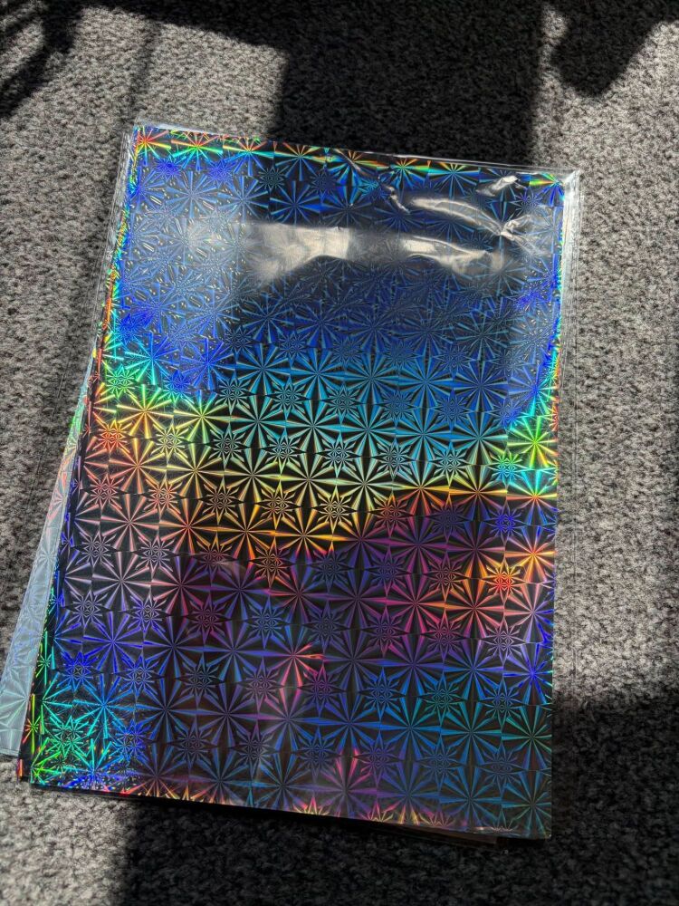New Product A4 Metallic/Iridescent Foil 10pk
