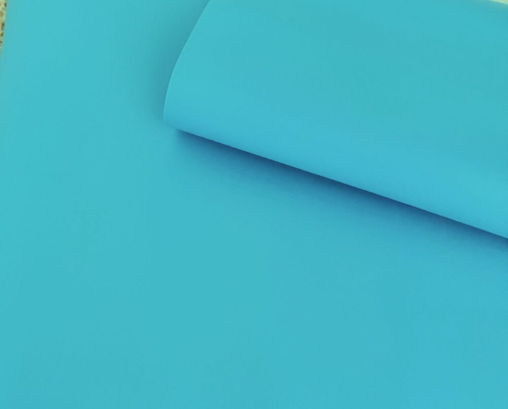  FAUX LEATHER , beautifully soft, great for sewing and embroidery 018 mid blue