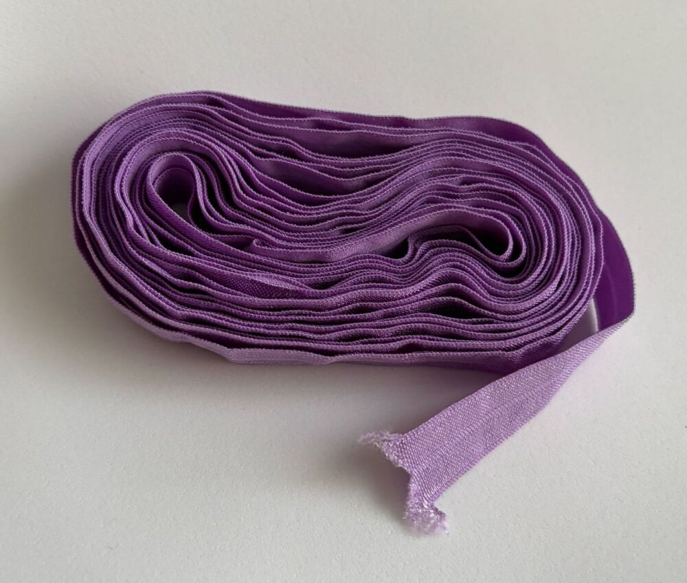 New Product Light Purple Fold Over Elastic 5m