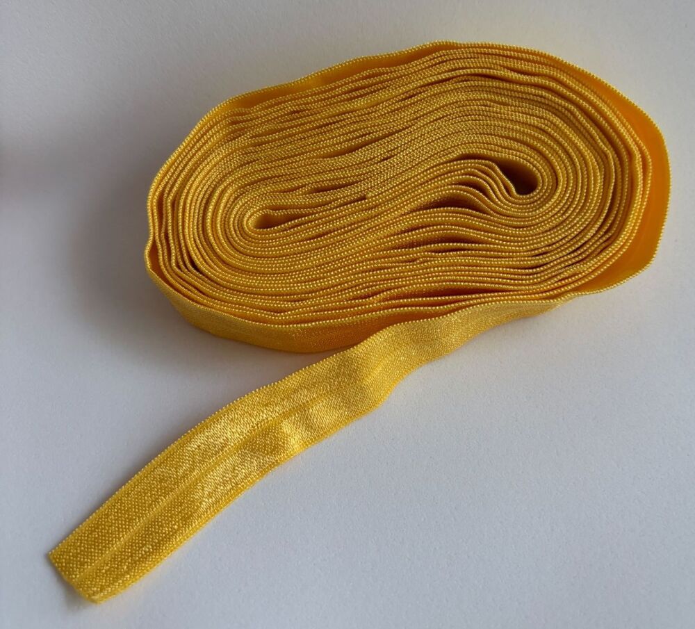New Product Yellow Fold Over Elastic 5m