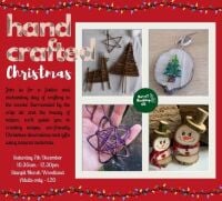 Adults Handcrafted Christmas - Saturday 7th December - 10.30am-12.30pm