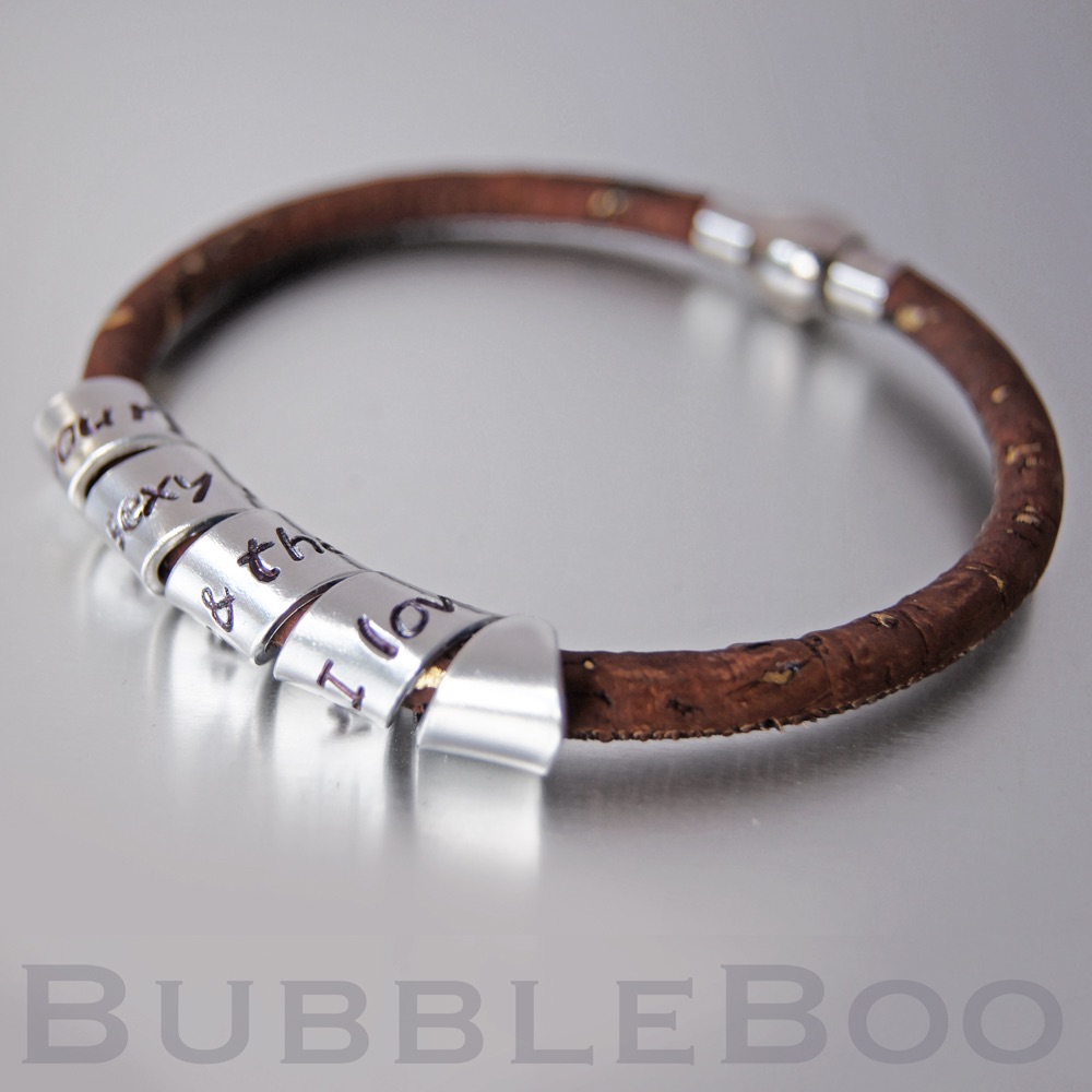 Vegan Secret Message Bracelet