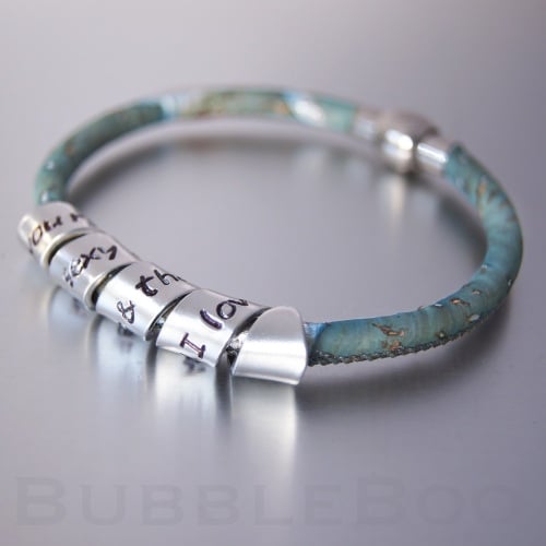 Vegan Secret Message Bracelet