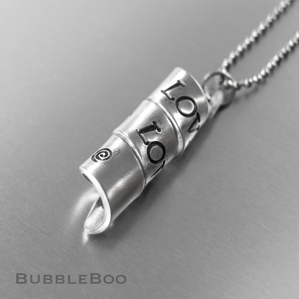 Secret Message necklace. Gift boxed