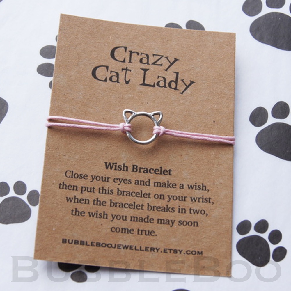 Cat Wish Bracelet - Crazy Cat Lady