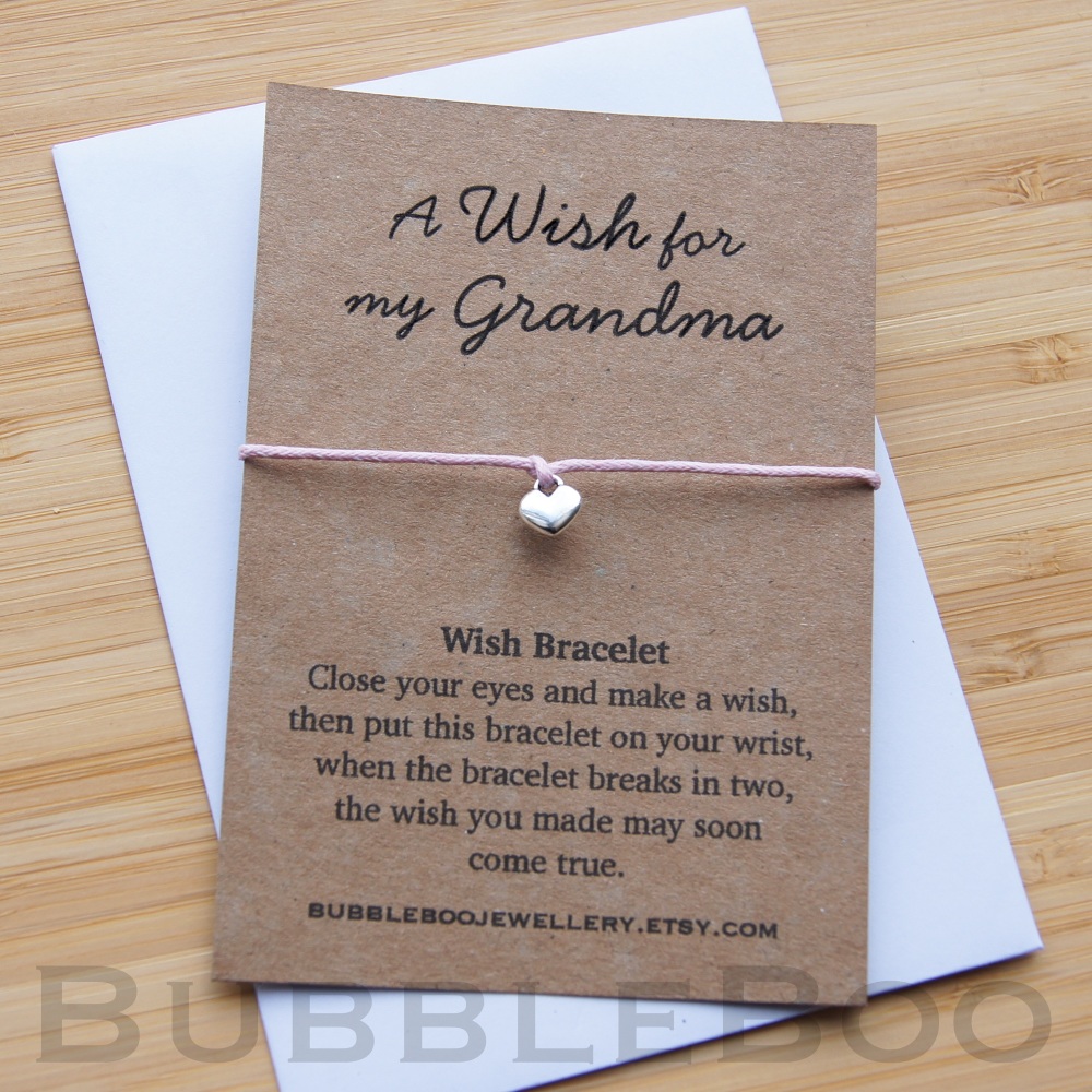 A Wish For My Grandma Bracelet 